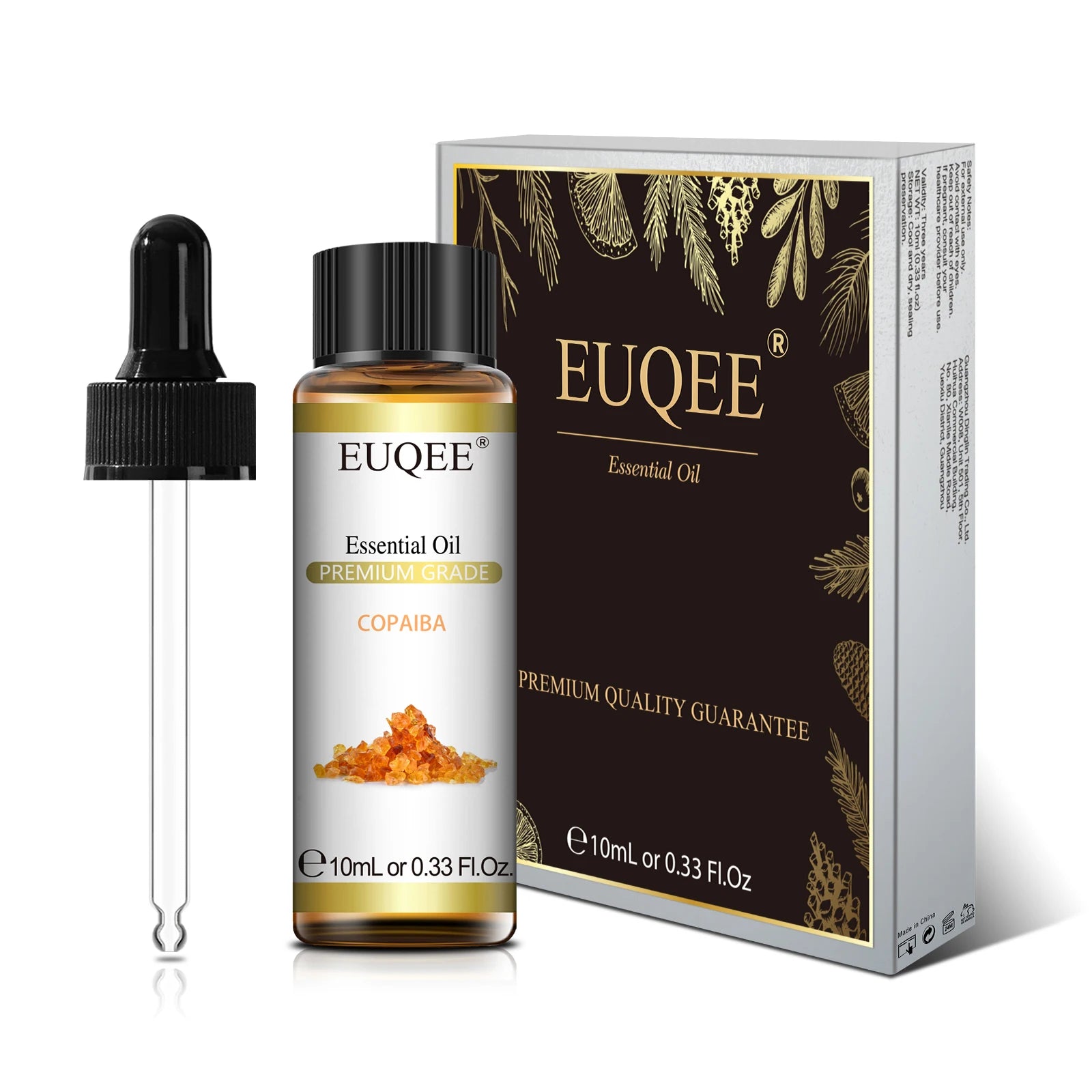 Flacon d’huile essentielle de 10ml avec parfum au choix