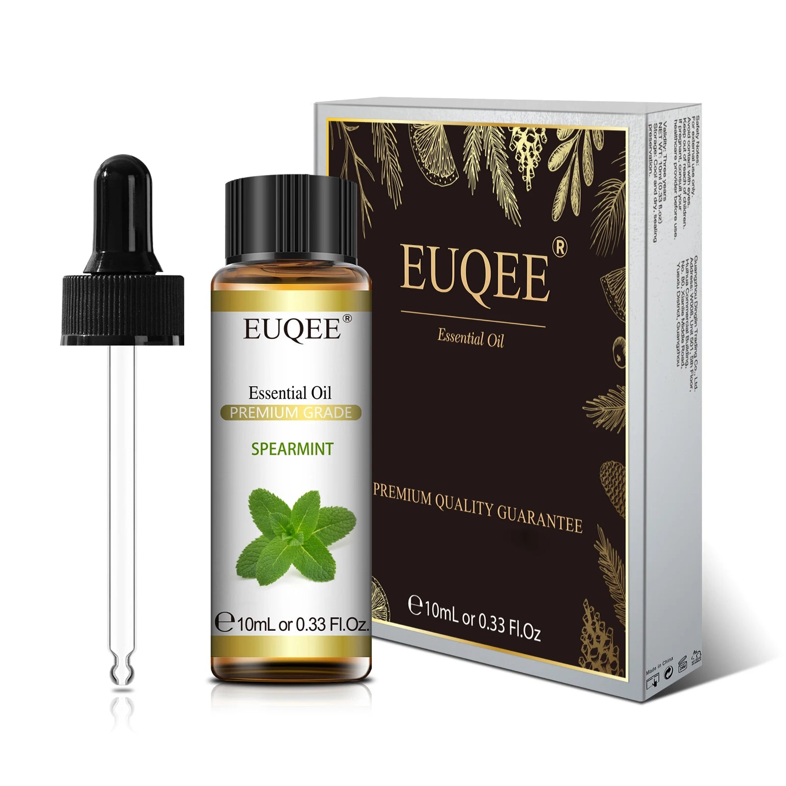 Flacon d’huile essentielle de 10ml avec parfum au choix