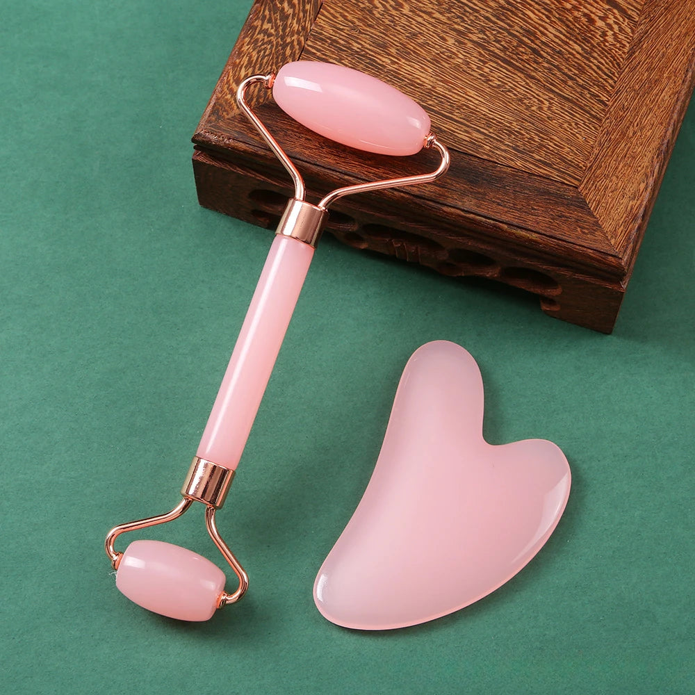Gua-Sha et Rouleau Visage