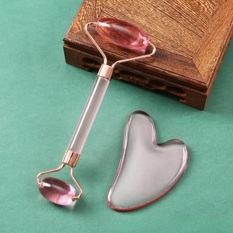 Gua-Sha et Rouleau Visage
