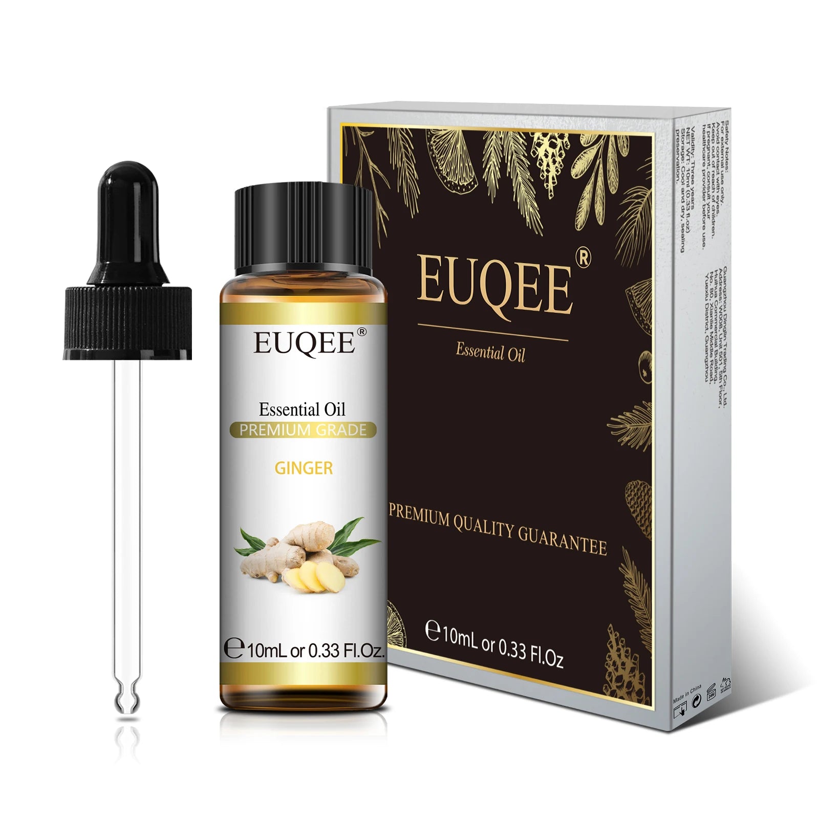 Flacon d’huile essentielle de 10ml avec parfum au choix