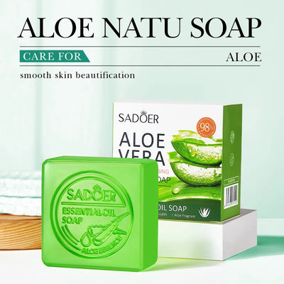 Savon naturel à l'huile essentielle d’Aloe Vera de 100g