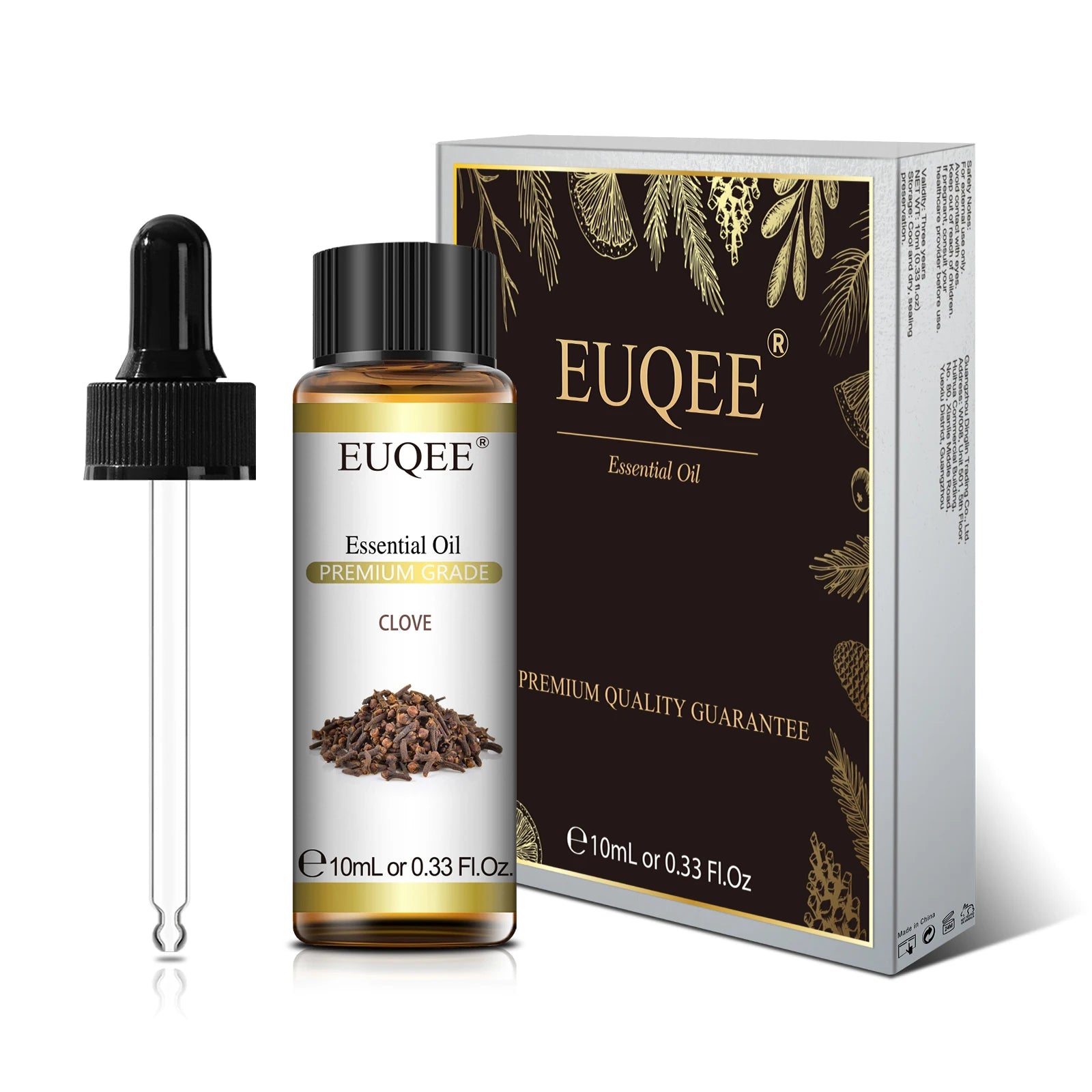 Flacon d’huile essentielle de 10ml avec parfum au choix