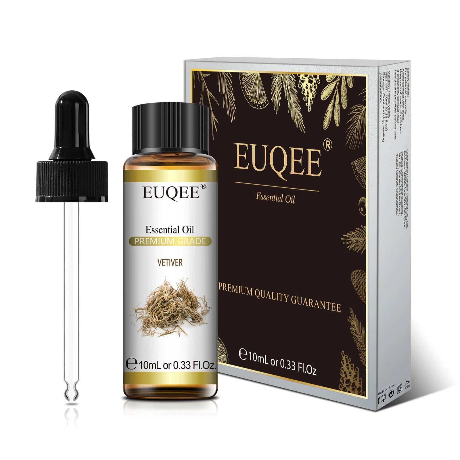 Flacon d’huile essentielle de 10ml avec parfum au choix