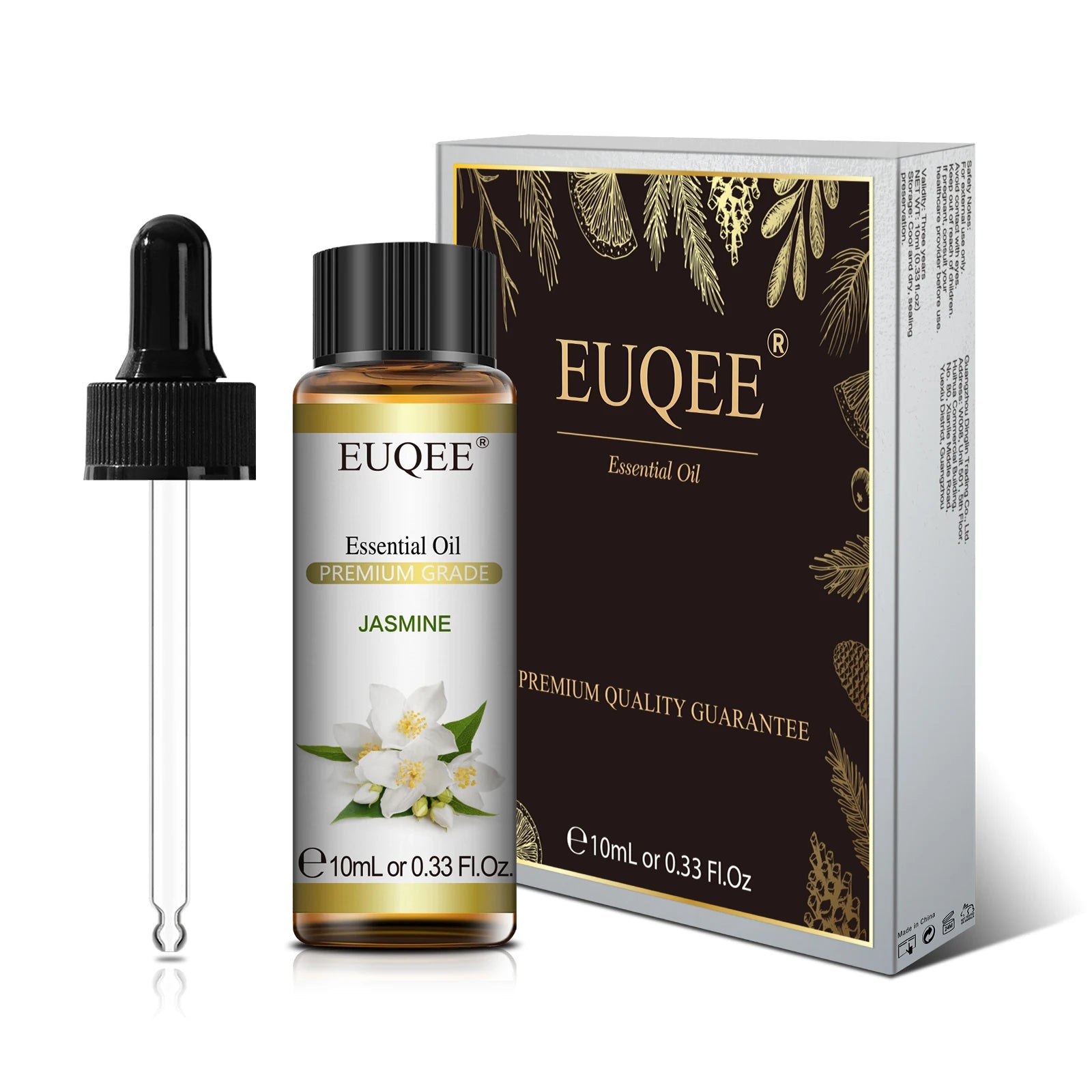 Flacon d’huile essentielle de 10ml avec parfum au choix