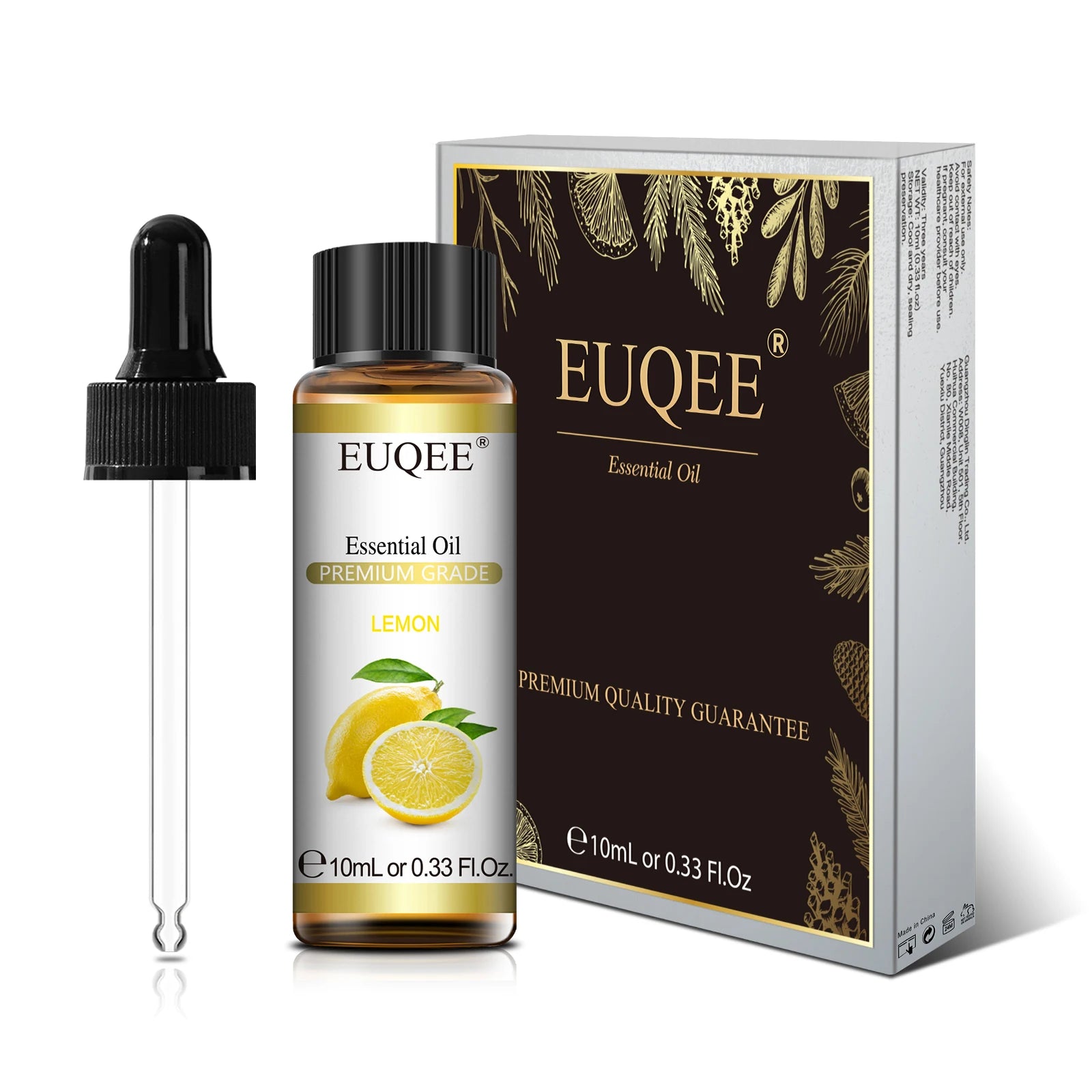 Flacon d’huile essentielle de 10ml avec parfum au choix