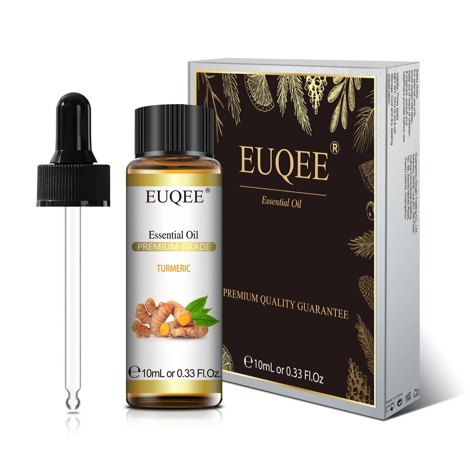 Flacon d’huile essentielle de 10ml avec parfum au choix