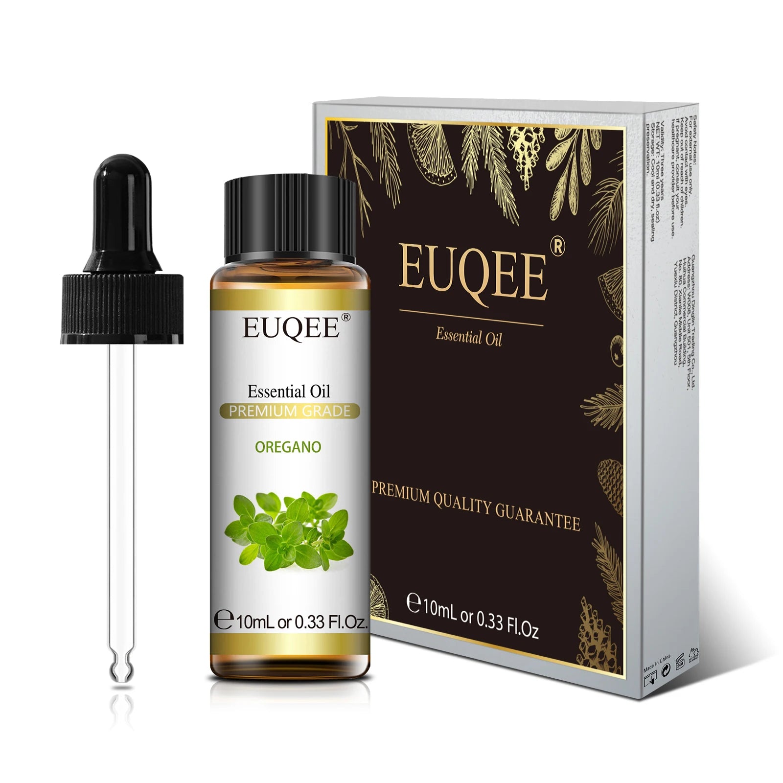 Flacon d’huile essentielle de 10ml avec parfum au choix