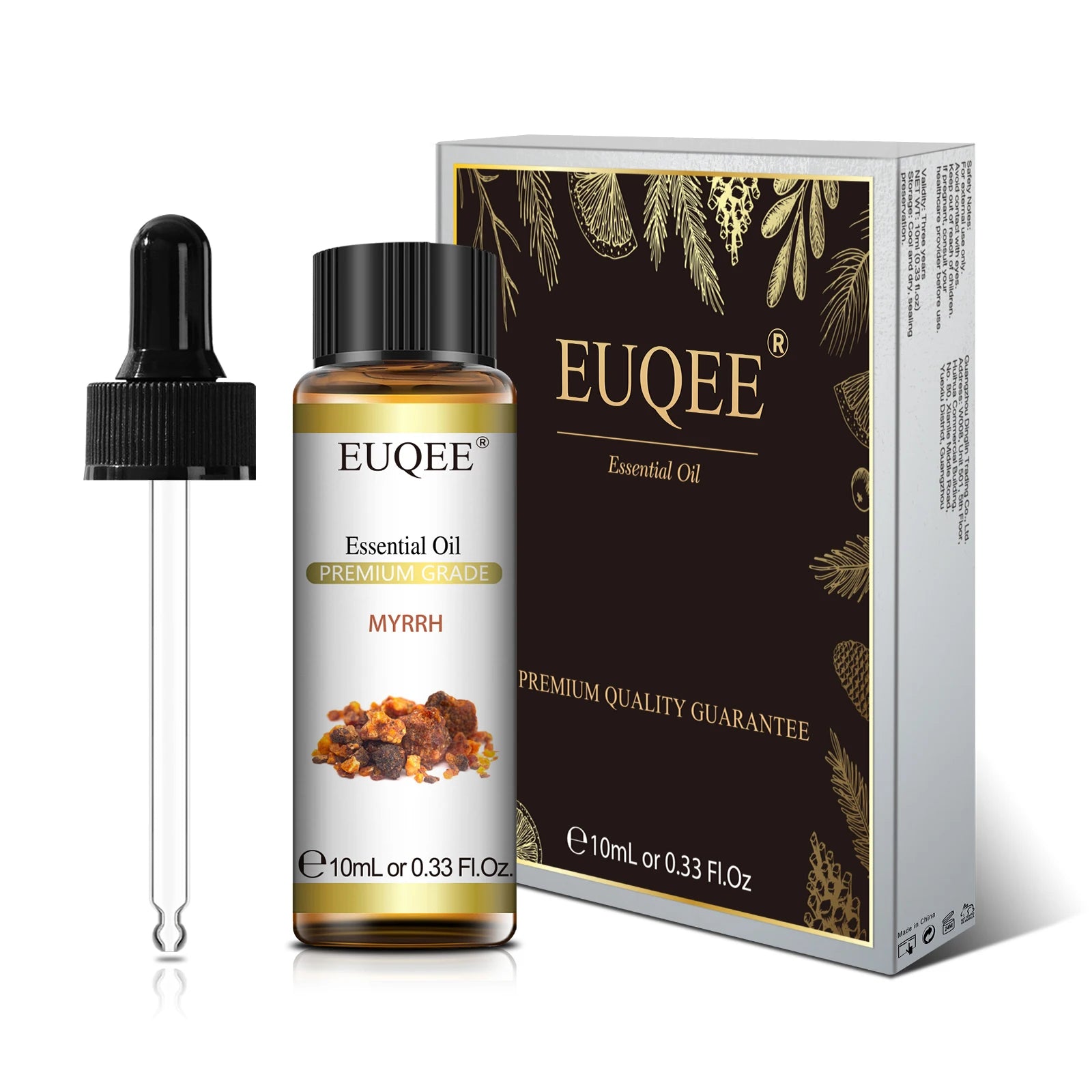 Flacon d’huile essentielle de 10ml avec parfum au choix